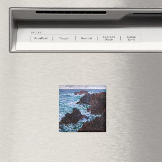 Claude Monet - Die Felsen an der Wilden Küste von Magnet (In Situ (Geschirrspüler))