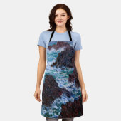 Claude Monet - Die Felsen an der Wilden Küste von  Schürze (Getragen)