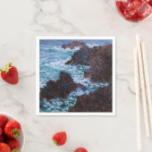 Claude Monet - Die Felsen an der Wilden Küste von Serviette (Beispiel)