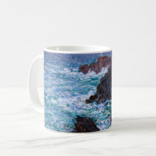Claude Monet - Die Felsen von Belle-Ile, Wilde Küs Kaffeetasse