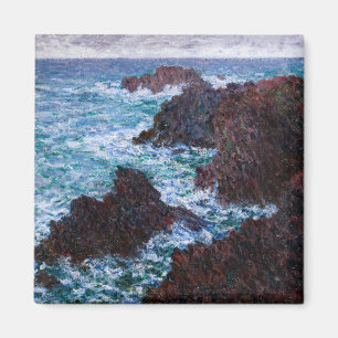 Claude Monet - Die Felsen von Belle-Ile, Wilde Küs Magnet