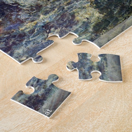 Claude Monet - die felsigen Klippen von Etretat Puzzle (Seite)