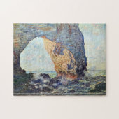 Claude Monet - die felsigen Klippen von Etretat Puzzle (Horizontal)