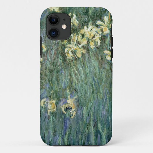 Claude Monet | die gelbe Iris Case-Mate iPhone Hülle (Rückseite)
