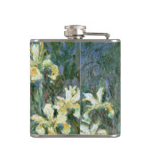 Claude Monet | die gelbe Iris Flachmann (Rückseite)