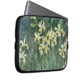 Claude Monet | die gelbe Iris Laptopschutzhülle (Vorne Rechts)