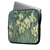 Claude Monet | die gelbe Iris Laptopschutzhülle (Vorderseite Links)