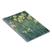 Claude Monet | die gelbe Iris Notizblock (Rechte Seite)