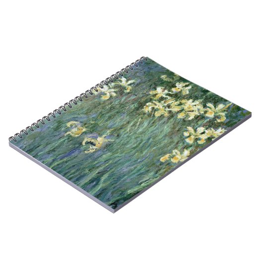 Claude Monet | die gelbe Iris Notizblock (Linke Seite)