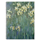 Claude Monet | die gelbe Iris Notizblock (Vorderseite)