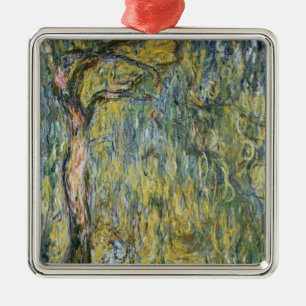 Claude Monet die große Weide bei Giverny, 1918 Ornament Aus Metall