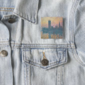 Claude Monet | die Häuser des Parlaments, Button (Beispiel)
