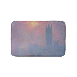 Claude Monet   die Häuser des Parlaments, London Badematte