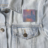 Claude Monet | die Häuser des Parlaments, London Button (Beispiel)