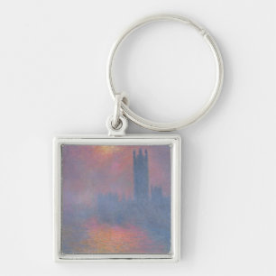 Claude Monet   die Häuser des Parlaments, London Schlüsselanhänger