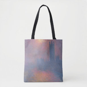Claude Monet die Häuser des Parlaments, London Tasche