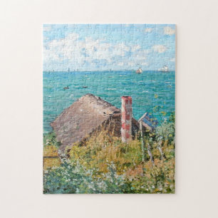 Claude Monet - Die Hütte in Saint Adresse Puzzle