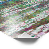 Claude Monet Die japanische Brücke Fotodruck (Ecke)
