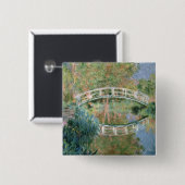 Claude Monet | die japanische Brücke, Giverny Button (Vorne & Hinten)