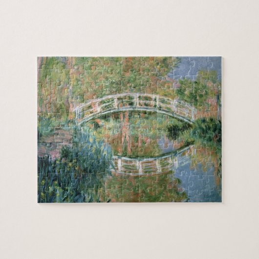 Claude Monet | die japanische Brücke, Giverny Puzzle (Horizontal)