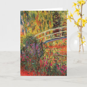 Claude Monet, Die Japanische Brücke, Karte