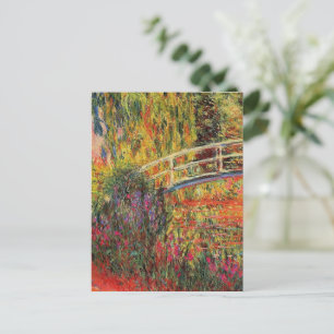 Claude Monet, Die Japanische Brücke, Postkarte