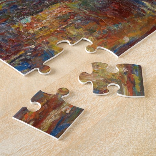 Claude Monet | Die japanische Brücke Puzzle (Seite)