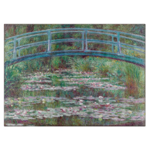 Claude Monet Die japanische Brücke Schneidebrett