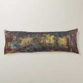 Claude Monet | die japanische Brücke Seitenschläferkissen (Rückseite)