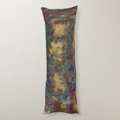 Claude Monet | die japanische Brücke Seitenschläferkissen (Rückseite (Vertikal))