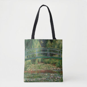 Claude Monet - Die japanische Fußgängerbrücke Tasche