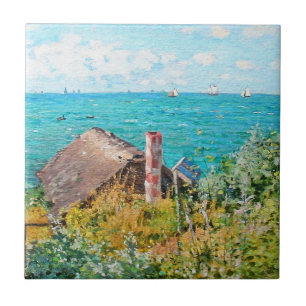 Claude Monet die Kabine in Saint-Adresse Fine Art Fliese