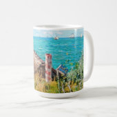 Claude Monet die Kabine in Saint-Adresse Fine Art Kaffeetasse (VorderseiteRechts)