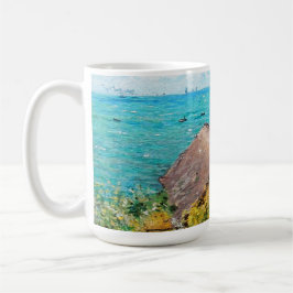 Claude Monet die Kabine in Saint-Adresse Fine Art Kaffeetasse