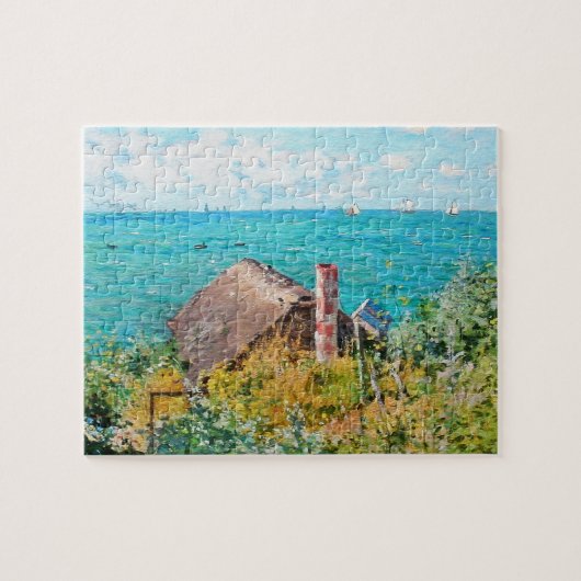 Claude Monet die Kabine in Saint-Adresse Fine Art Puzzle (Horizontal)