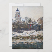 Claude Monet - Die Kirche in Vetheuil