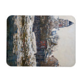 Claude Monet - Die Kirche in Vetheuil Magnet (Horizontal)