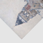 Claude Monet - Die Kirche in Vetheuil Seidenpapier (Detail)