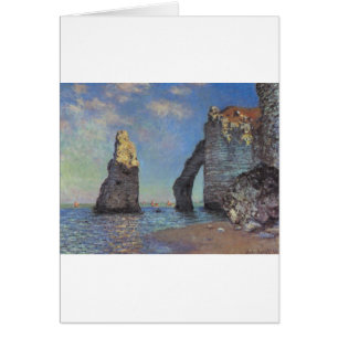 Claude Monet die Klippen an den Etretat