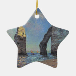 Claude Monet die Klippen an den Etretat Keramikornament