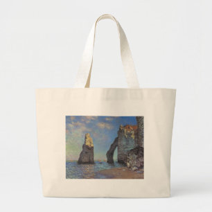 Claude Monet die Klippen an den Etretat Schicksals Jumbo Stoffbeutel