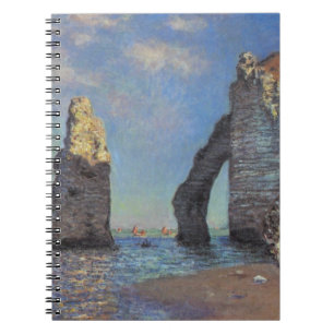 Claude Monet die Klippen an den Etretat Schicksals Notizblock
