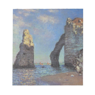 Claude Monet die Klippen an den Etretat Schicksals Notizblock