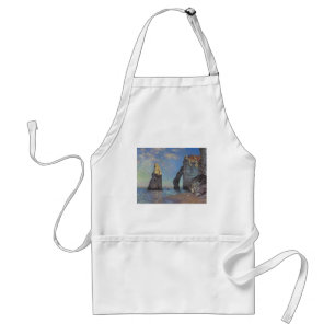 Claude Monet die Klippen an den Etretat Schürze