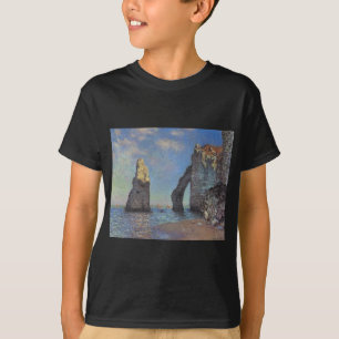 Claude Monet - die Klippen bei Etretat 1885 T-Shirt