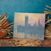 Claude Monet | Die Parlamentshäuser, Sunset Fotoplatte (Seite)