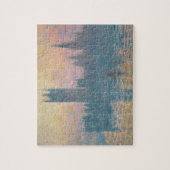 Claude Monet | Die Parlamentshäuser, Sunset Puzzle (Vertikal)