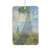 Claude Monet - Die Promenade, Frau mit Sonnenschir Autolufterfrischer (Vorderseite)