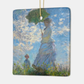 Claude Monet - Die Promenade, Frau mit Sonnenschir Keramikornament (Links)