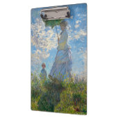 Claude Monet - Die Promenade, Frau mit Sonnenschir Klemmbrett (Links)